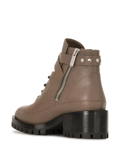 Shop 3.1 Phillip Lim / フィリップ リム Hayett 50mm Lace-up Ankle Boots In Brown