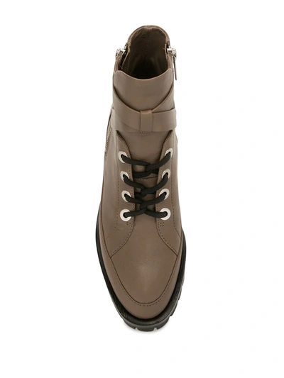 Shop 3.1 Phillip Lim / フィリップ リム Hayett 50mm Lace-up Ankle Boots In Brown