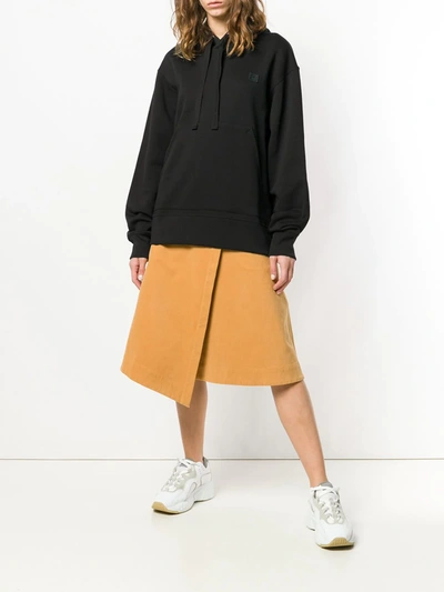 ACNE STUDIOS FERRIS FACE连帽衫 - 黑色