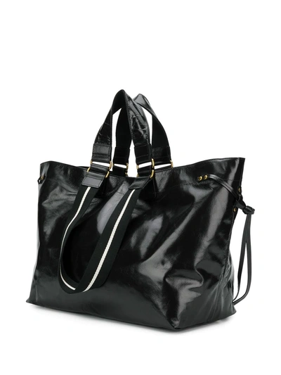Shop Isabel Marant Big Tote Bag In Black