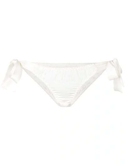 Shop Gilda & Pearl Lovers Of Montparnasse Briefs In Neutrals