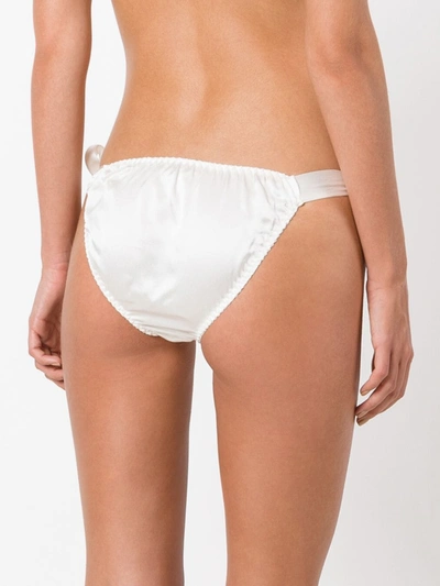 Shop Gilda & Pearl Lovers Of Montparnasse Briefs In Neutrals