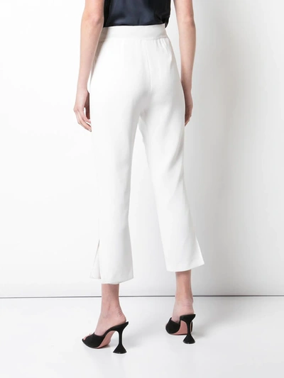 Shop Cinq À Sept Atticus Trousers In White