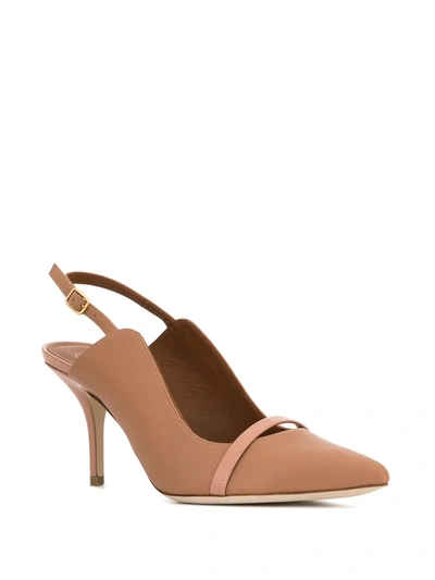 Shop Malone Souliers Marion Pumps In Brown