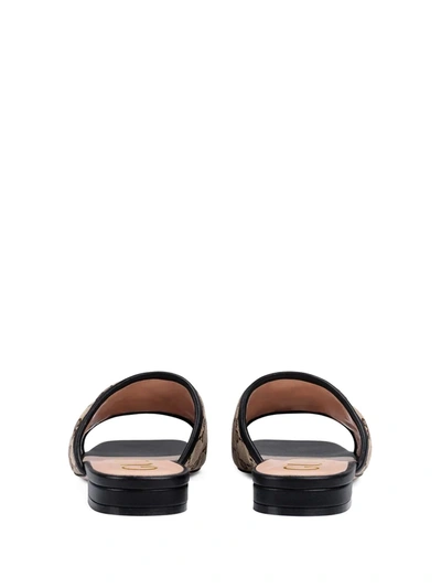 Shop Gucci Gg Matelassé Mules In Neutrals