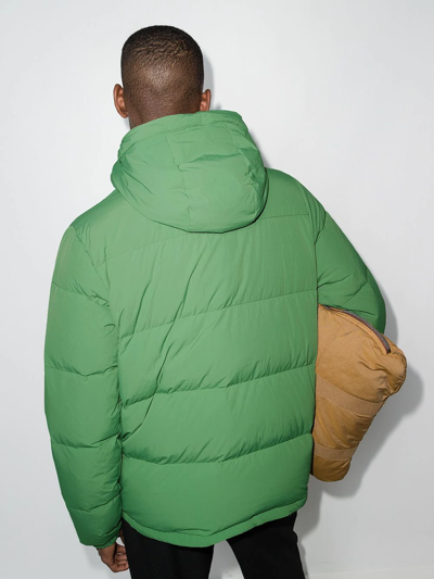 Wood Wood Vitus Hooded Puffer Jacket In Green | ModeSens