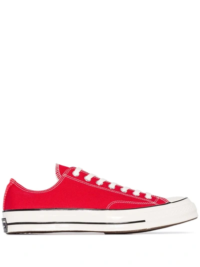Shop Converse Chuck 70 Low-top Sneakers In Red