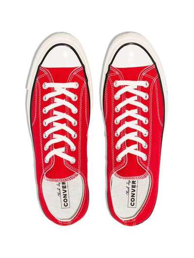 Shop Converse Chuck 70 Low-top Sneakers In Red