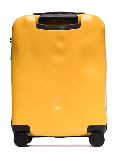 Shop Crash Baggage Icon Cabin Suitcase In Yellow