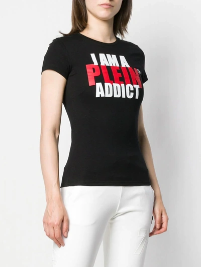 Shop Philipp Plein Statement T-shirt In Black