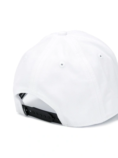 Shop Diesel Logo-patch Baseball Cap In White