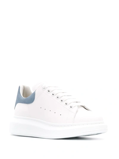 Shop Alexander Mcqueen Oversized Low-top Sneakers In White