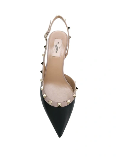 Shop Valentino Rockstud Pumps In Black