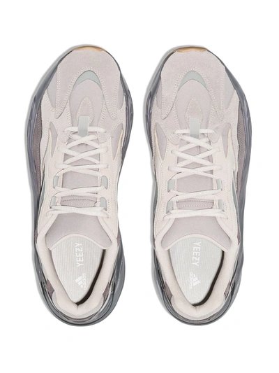 Adidas Originals Yeezy Boost 700 V2 Mesh, Suede And Leather Sneakers In Tephra