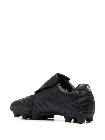 Shop Balenciaga Soccer Low-top Sneakers In Black