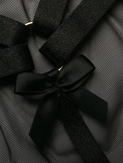 Bordelle Multi-strap Thong In Black
