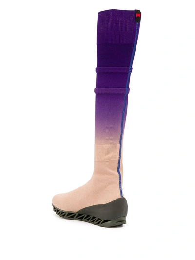 Camper Together X Bernhard Willhelm Together Himalayan Sock Boots In Neutrals