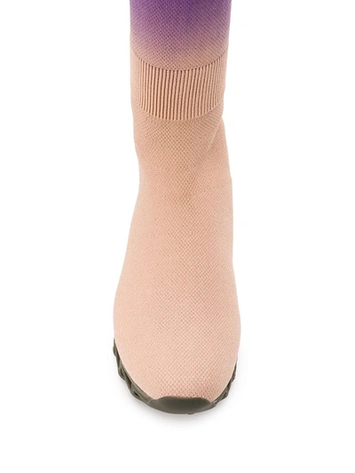 Camper Together X Bernhard Willhelm Together Himalayan Sock Boots In Neutrals