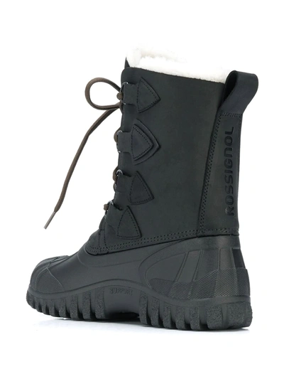 Shop Rossignol Soul Lace-up Boots In Black
