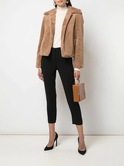 Theory Straight Pant In Good Wool In Black