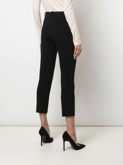 Shop Theory Cropped Tailored Trousers In Black