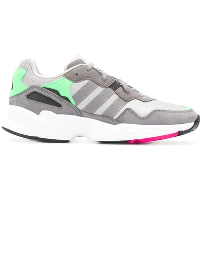 Shop Adidas Originals Yung-96 Low-top Sneakers In Grey