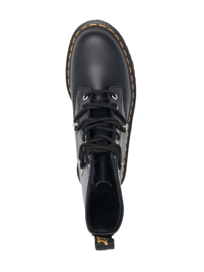 Shop Dr. Martens' Bex Studded Lace-up Boots In Schwarz