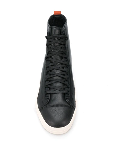 Shop Y-3 Yuben Mid Sneakers In Black