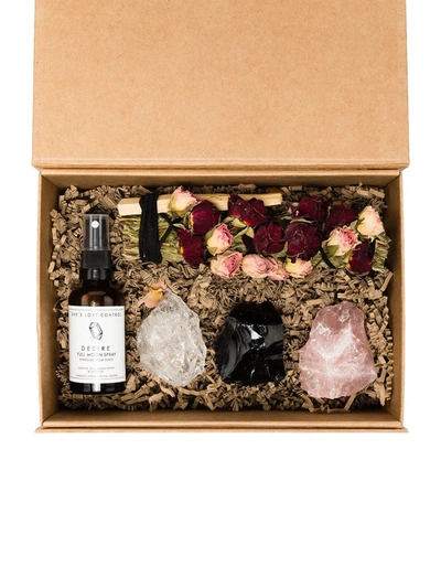Shop She's Lost Control Desire Crystal Gift Set In Neutrals
