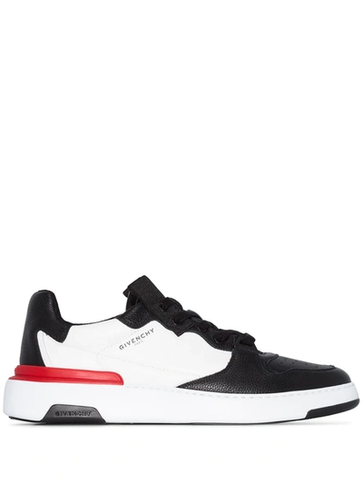 Shop Givenchy Wing Low Top Sneakers In Black