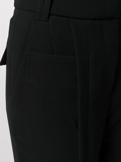 Shop Barbara Bui High Waisted Trousers In Black
