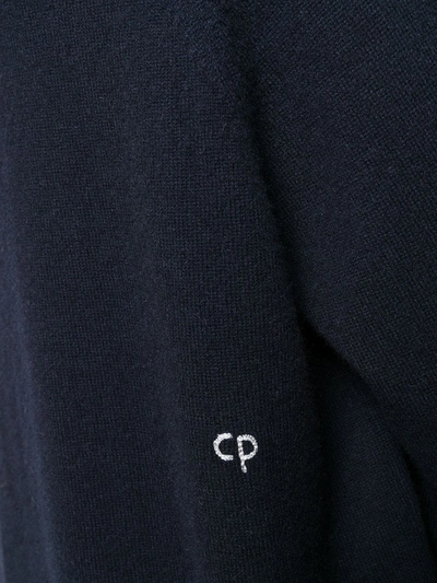 Shop Chinti & Parker Slouchy Cashmere Jumper In Blue