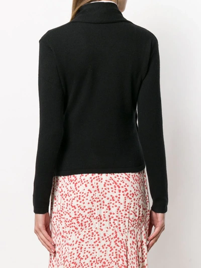 Philo-sofie Wrapped Front Jumper In Black