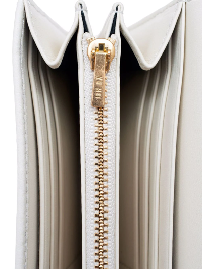 Shop Yu Mei Sebastian Leather Bi-fold Wallet In White