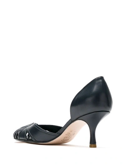 Sarah Chofakian Sarah Leather Pumps In Black