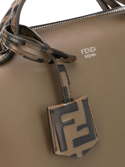 Shop Fendi Medium By The Way Shoulder Bag In Brown