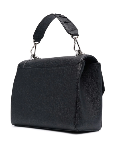 Shop Lancel Top-handle Bag In 黑色