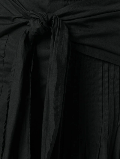 Pre-owned Dries Van Noten 古着百褶半身裙 In Black