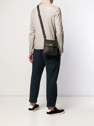 Mulberry Antony N Classic Grain Shoulder Bag In Black