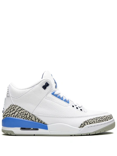Shop Jordan Air  3 Retro "unc" Sneakers In White