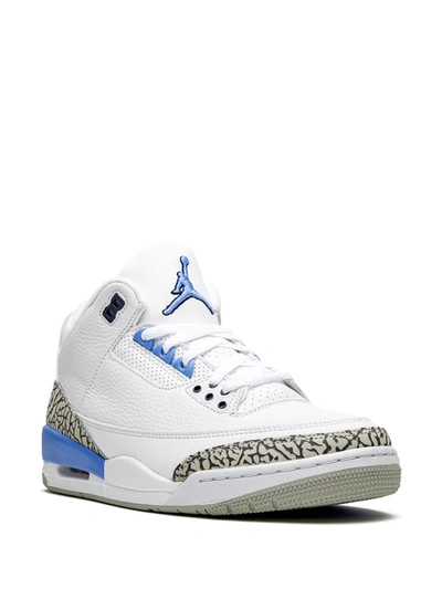 Shop Jordan Air  3 Retro "unc" Sneakers In White