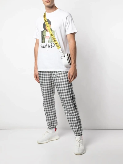 Supreme Nasty Nas Print T-shirt In White