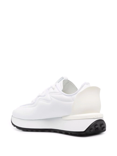 Shop Le Silla Running Petalo Sneakers In White
