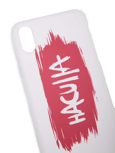 Shop Haculla Brush Stroke Iphone Xs Case In White