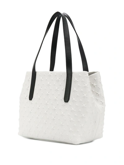 Shop Jimmy Choo Sofia Tote In Neutrals