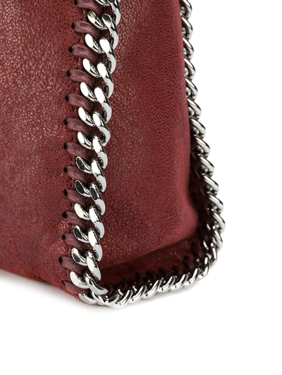 Shop Stella Mccartney Large Falabella Tote In Red