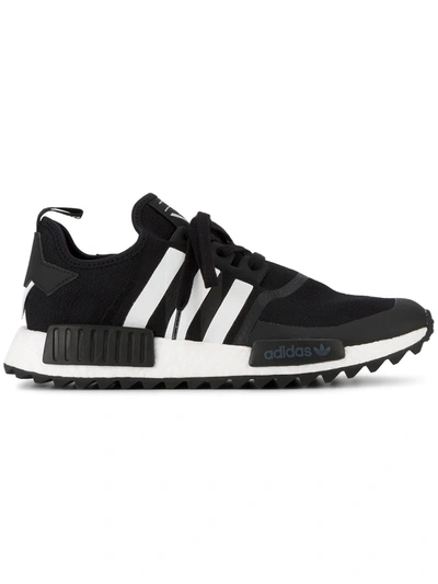 Shop Adidas X White Mountaineering Black Nmd R1 Trail Trainers