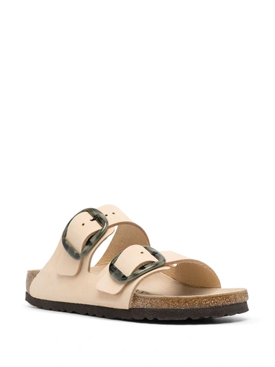 Shop Birkenstock Arizona Sandals In Neutrals