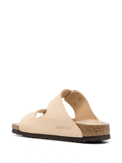 Shop Birkenstock Arizona Sandals In Neutrals