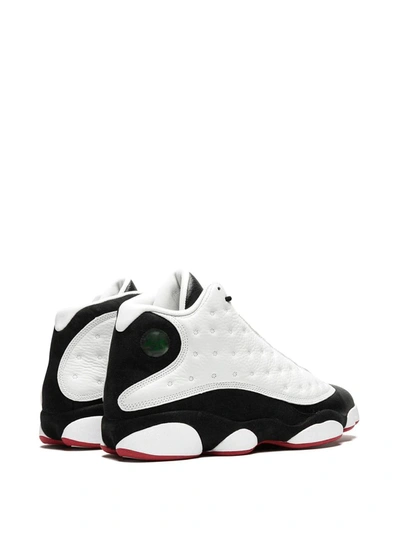 Shop Jordan Air  Retro 13 "he Got Game" Sneakers In White